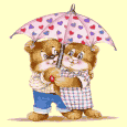 ours sous parapluie.gif